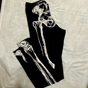 Skeleton leggings